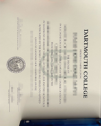 Dartmouth College degree, Order a fake Dartmouth College diploma