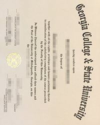 GC University degree, order a fake Georgia College & State University diploma