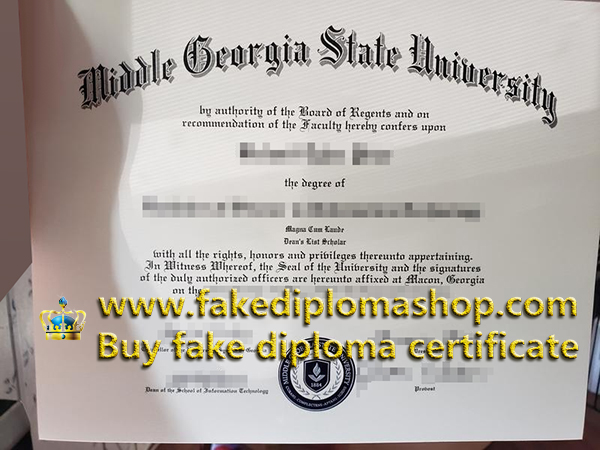 Middle Georgia State University degree