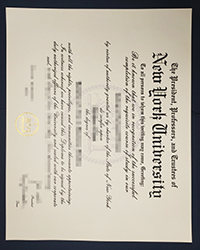 New York University degree, Purchase a fake NYU diploma