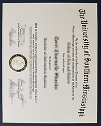 USM degree, duplicate a best University of Southern Mississippi diploma