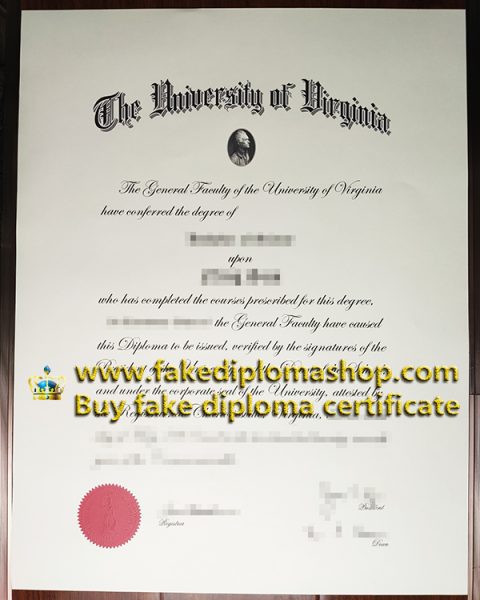 University of Virginia degree, buy a best UVA diploma