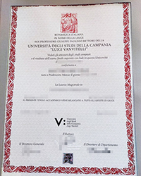 Università degli Studi della Campania Luigi Vanvitelli diploma, purchase a fake University of Campania diploma online