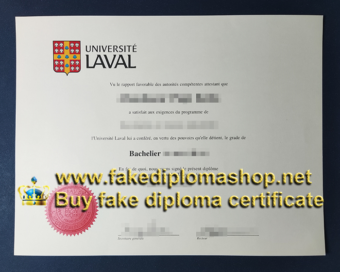 Université Laval diploma