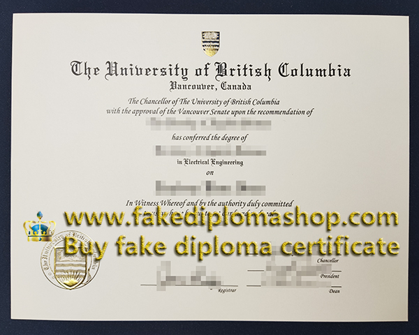 UBC diploma