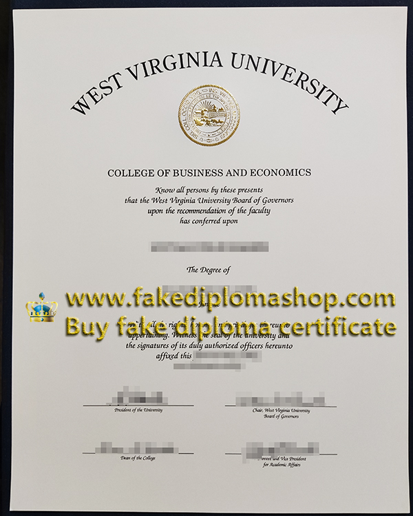  West Virginia University degree