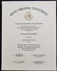 West Virginia University degree, Order a fake WVU diploma online