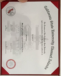 CSUCI diploma, duplicate fake California State University Channel Islands degree