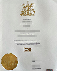 ICE certificate, Order a best Institution of Civil Engineer certificate online