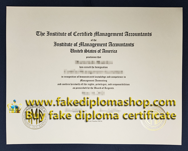 ICMA certificate