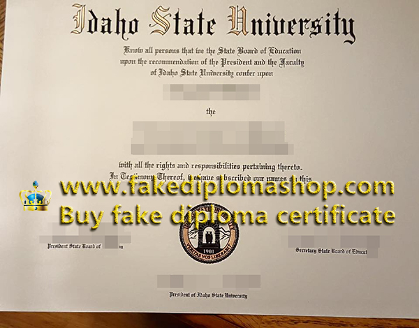 Idaho State University degree