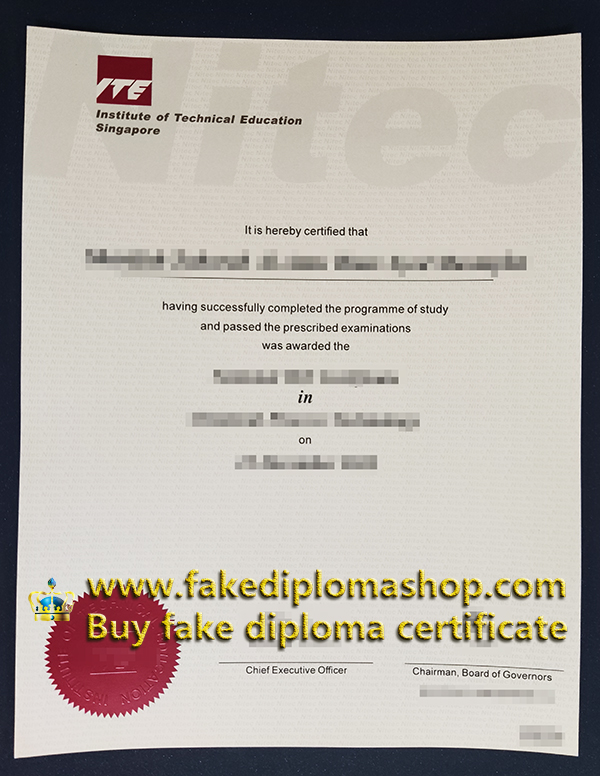 ITE certificate