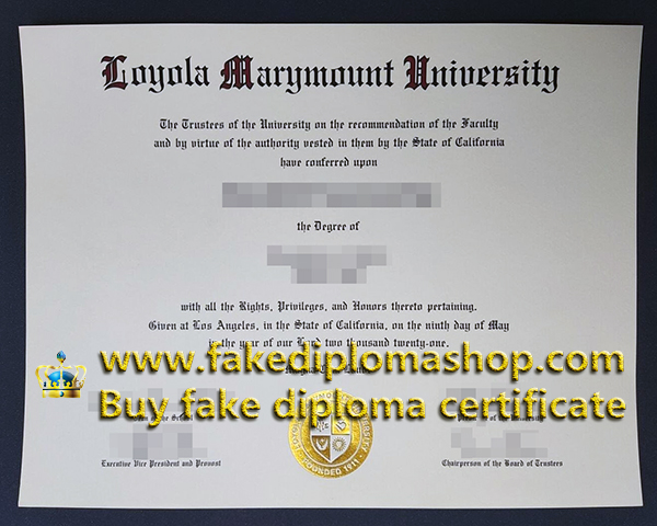 LMU diploma