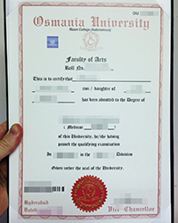 Osmania University degree, Purchase a fake Osmania University diploma online