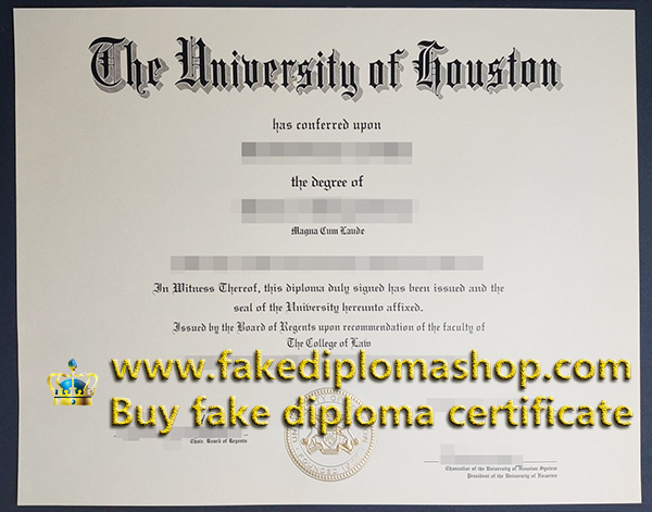 University of Houston degree