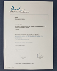 UNIL diploma, 2 suggestions for buying fake University of Lausanne diploma