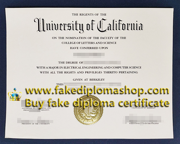 University of California, Berkeley degree