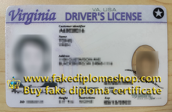 Virginia driver's license