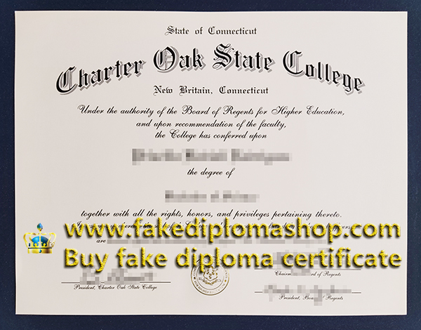 Charter Oak State College degree