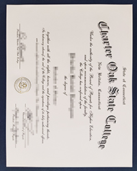 Charter Oak State College degree, Order a best fake Charter Oak State College diploma