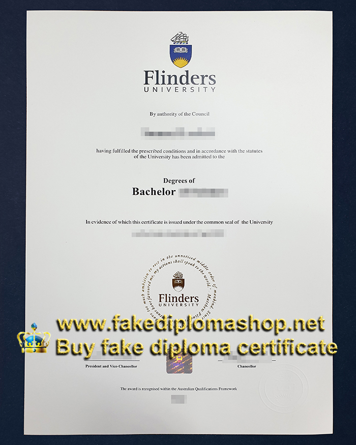 Flinders University diploma