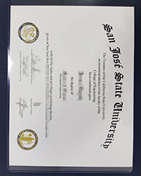 SJSU diploma, order a fake San Jose State University degree online