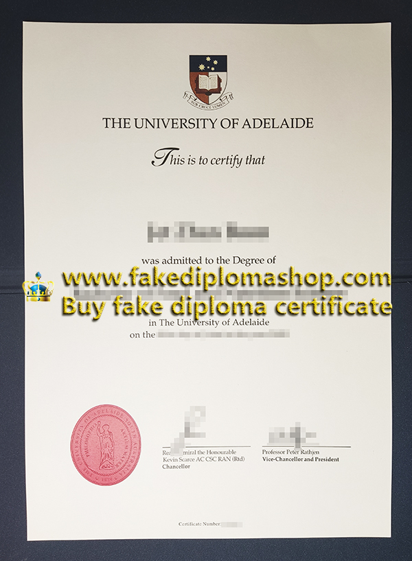 University of Adelaide degree