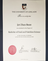 High quality University of Adelaide degree for sale