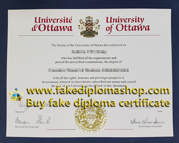 University of Ottawa degree