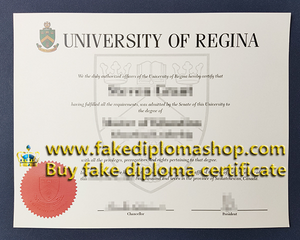 University of Regina degree