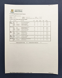 University of Regina transcript, replace your Lost University of Regina transcript