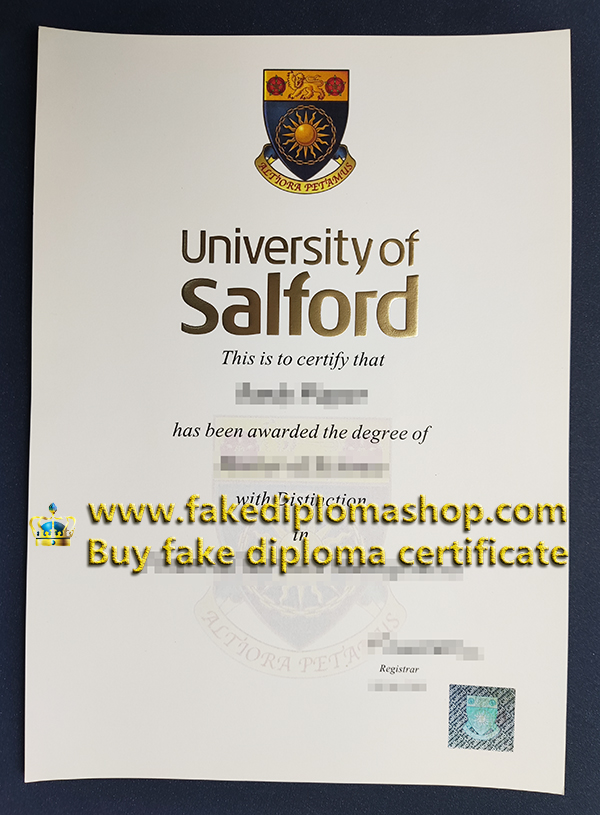 University of Salford degree