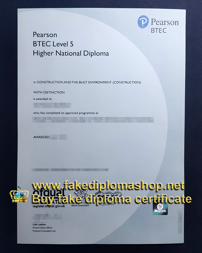 BTEC level 5 HND diploma
