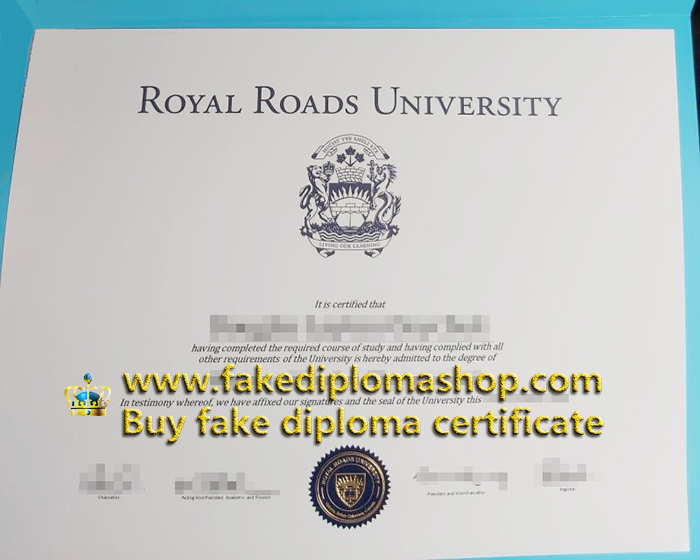 Royal Roads University diploma, RRU diploma