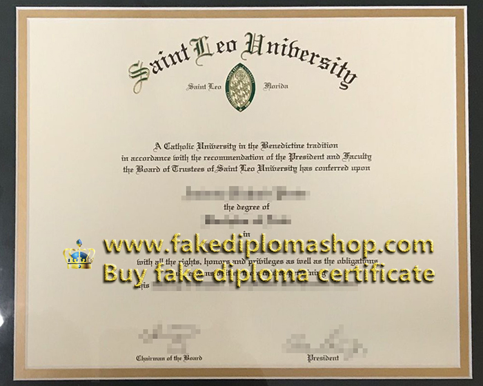 Saint Leo University degree