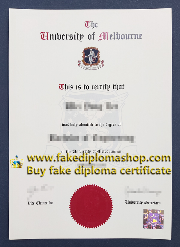 University of Melbourne diploma