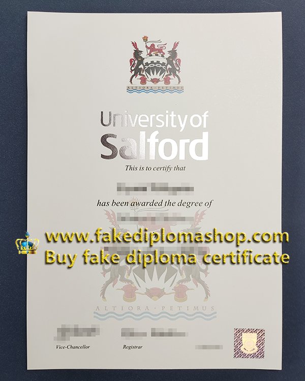 University of Salford degree