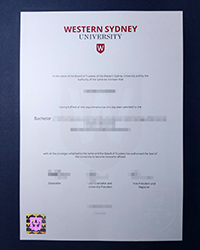 Phony Western Sydney University diploma and certificate, buy fake Australia diploma