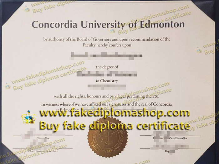 Concordia University of Edmonton diploma