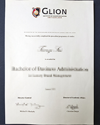 Buy a phony Glion Institute of Higher Education diploma quickly