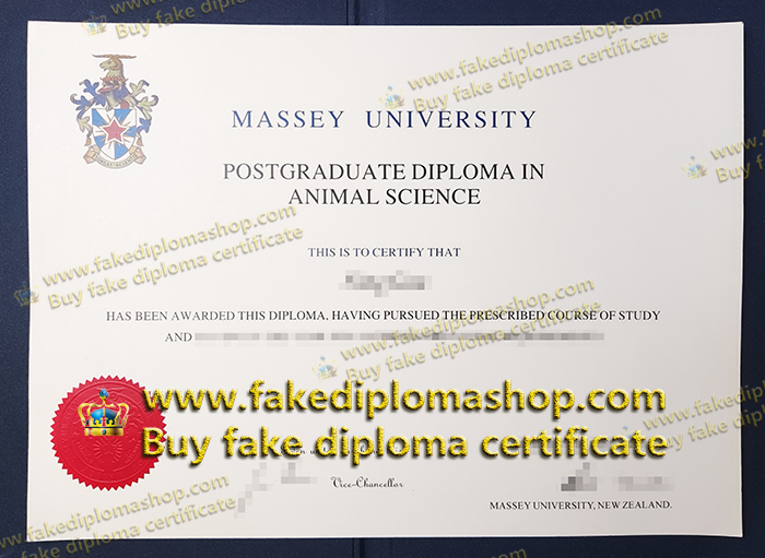 Massey University diploma