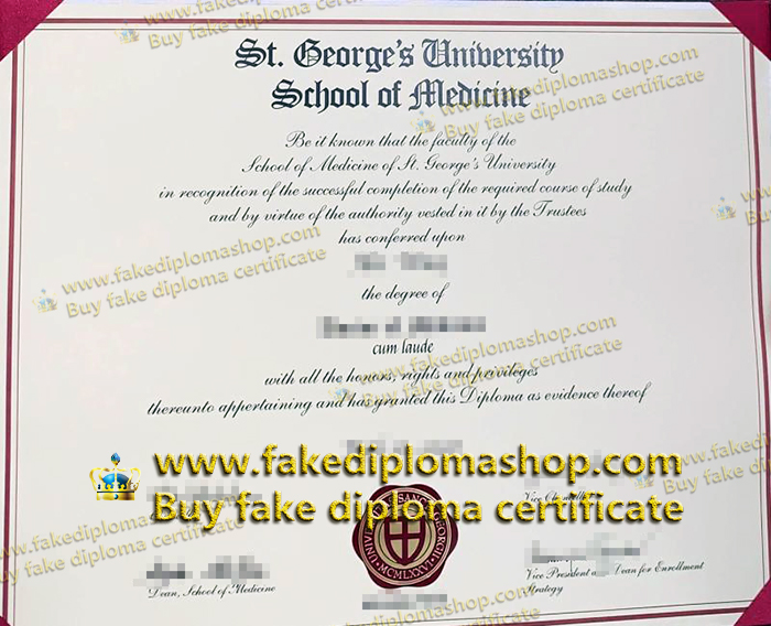 St. George's University diploma