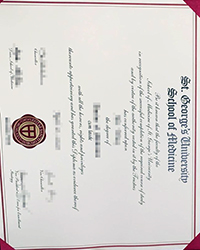 Buy a fake St. George’s University diploma from School of Medicine quickly