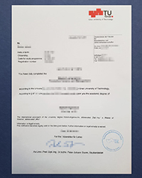 Fake TU Graz diploma for sale, Graz University of Technology degree certificate