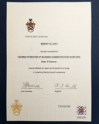 How to get a fake York St John University diploma quickly?