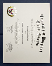 How to obtain a fake UMGC diploma of doctor in a week?