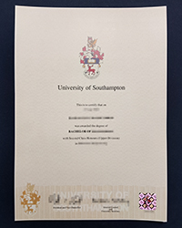 How to buy a fake University of Southampton diploma of Bachelor of Engineering quickly?