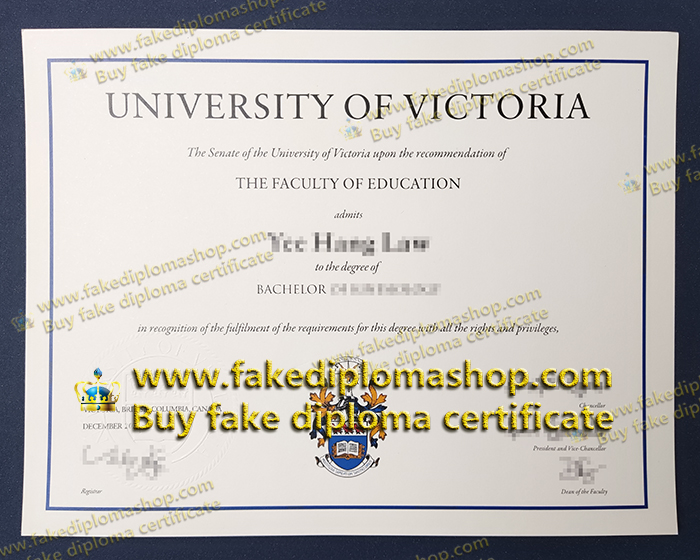 University of Victoria diploma of Bachelor of Kinesiology