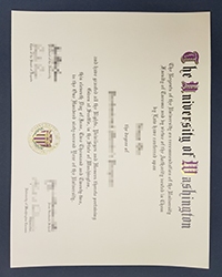 Best University of Washington diploma of Master for sale, Buy UW fake diploma