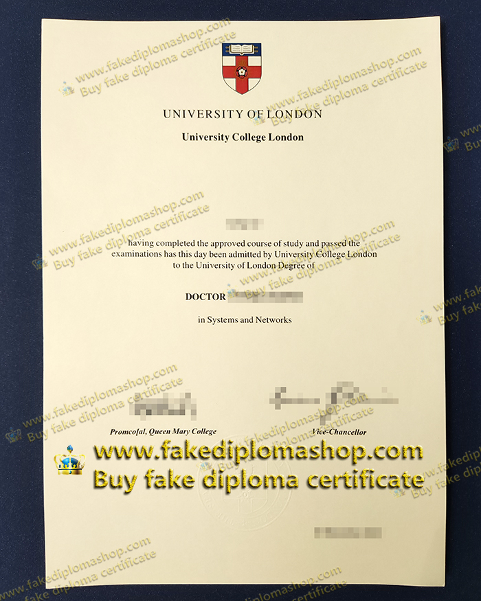 University of London diploma of Doctor